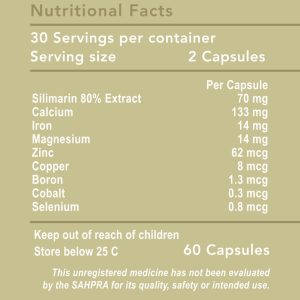 Nordens ultimate milk thistle ingredients