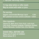 Moringa Liquid Label Back